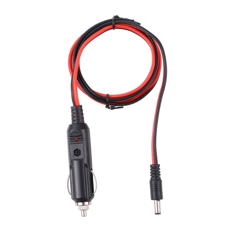 12V/24V 5.5x2.1mm DC Power Supply Adapter Plug Coiled Cable Car Charger, Length: 1m - Cigar Socket by PMC Jewellery | Online Shopping South Africa | PMC Jewellery | Buy Now Pay Later Mobicred