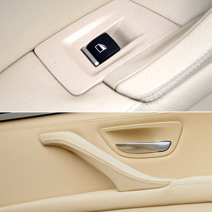 Car Standard Version Inside Doors Handle Pull Trim Cover 5141 7225 873 for BMW F10 F18, Left Driving (Dark Coffee) - Door Handles by PMC Jewellery | Online Shopping South Africa | PMC Jewellery | Buy Now Pay Later Mobicred