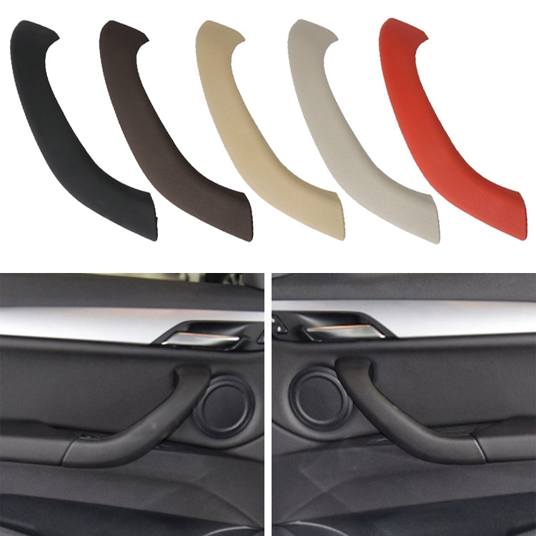 Car Right Side Inside Doors Handle Pull Trim Cover 51417417513 for BMW X1 2016-, Left Driving(Beige White) - Door Handles by PMC Jewellery | Online Shopping South Africa | PMC Jewellery | Buy Now Pay Later Mobicred