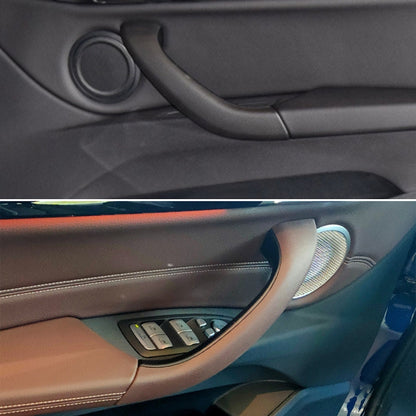 Car Right Side Inside Doors Handle Pull Trim Cover 51417417513 for BMW X1 2016-, Left Driving(Coffee) - Door Handles by PMC Jewellery | Online Shopping South Africa | PMC Jewellery | Buy Now Pay Later Mobicred