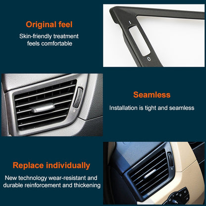 Car Right Side Air Conditioner Vent Panel for BMW X1, Left Driving(Color: Bright) - Car Interior Mouldings by PMC Jewellery | Online Shopping South Africa | PMC Jewellery | Buy Now Pay Later Mobicred