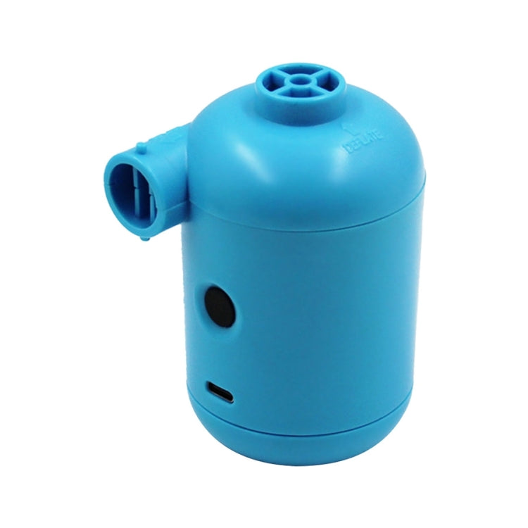 HT-426 USB Electric Air Pump for Rubber Boat Inflatable Bed (Blue) - Inflatable Pump by PMC TechLife | Online Shopping South Africa | PMC TechLife