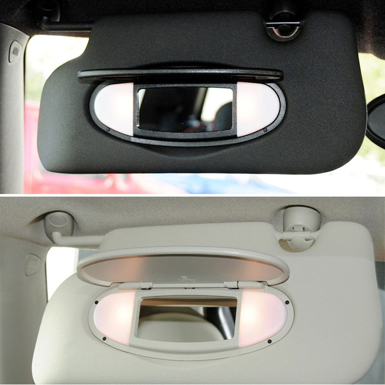Car Sunshade Makeup Mirror Sun Visor for BMW mini R50R56, Left Driving (Grey) - Sunglasses & Glasses Clips by PMC TechLife | Online Shopping South Africa | PMC TechLife | Buy Now Pay Later Mobicred