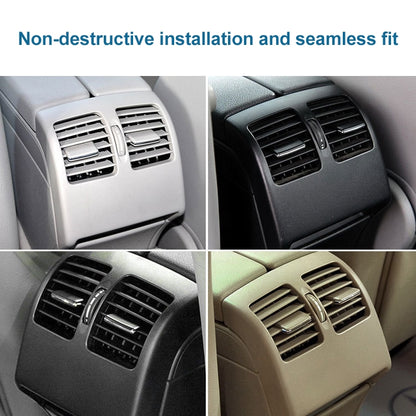 Car Rear Air Conditioner Air Outlet Panel for Mercedes-Benz W204 2007-2014, Left Driving (Grey) - Air Conditioning System by PMC Jewellery | Online Shopping South Africa | PMC Jewellery | Buy Now Pay Later Mobicred