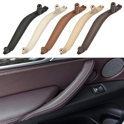 Car Right Side Inside Doors Handle Pull Trim Cover for BMW X5 / X6, Left Driving (Beige) - Door Handles by PMC Jewellery | Online Shopping South Africa | PMC Jewellery | Buy Now Pay Later Mobicred