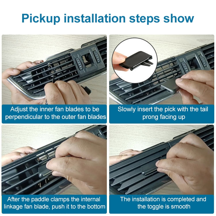 Car Middle Right Side No.3 Air Conditioning Exhaust Switch Paddle for Skoda Octavia 2014-2019, Left Driving - Air Conditioning System by PMC Jewellery | Online Shopping South Africa | PMC Jewellery | Buy Now Pay Later Mobicred