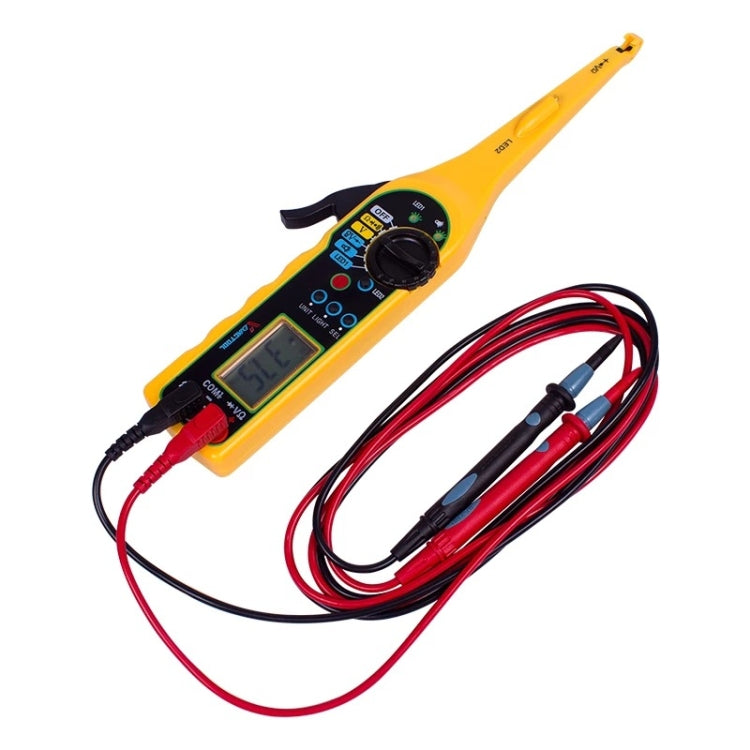 MS8211 Car Electric Circuit Tester (Yellow) - Electronic Test by PMC TechLife | Online Shopping South Africa | PMC TechLife | Buy Now Pay Later Mobicred