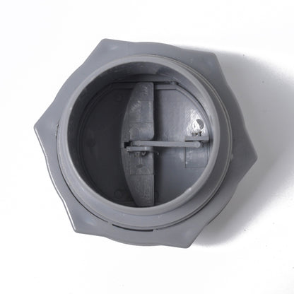 Universal 60mm Round AC Air Outlet Vent for RV Bus Boat Yacht Auto Air Conditioner Vent Replacement Parts Car Accessories(Grey) - Air Conditioning System by PMC Jewellery | Online Shopping South Africa | PMC Jewellery