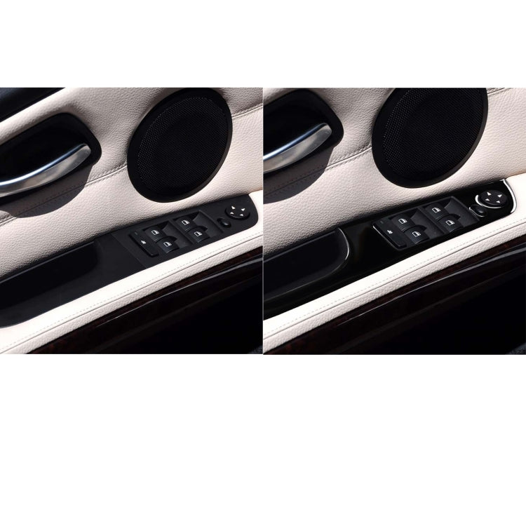 For BMW 3 Series E90/320i/325i 2005-2012 Car Left Drive Window Lifting Panel without Folding Key Decorative Sticker, Diameter: 37.8cm - Car Interior Mouldings by PMC Jewellery | Online Shopping South Africa | PMC Jewellery | Buy Now Pay Later Mobicred