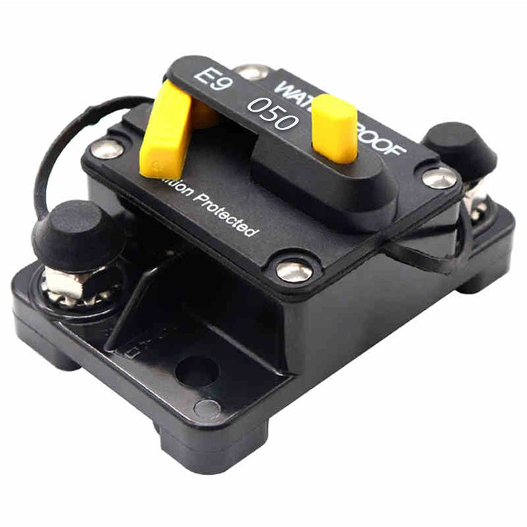 Off-road Vehicle / Automatic 50A Manual Circuit Breaker Overcurrent Protector - Engine Fittings by PMC Jewellery | Online Shopping South Africa | PMC Jewellery | Buy Now Pay Later Mobicred