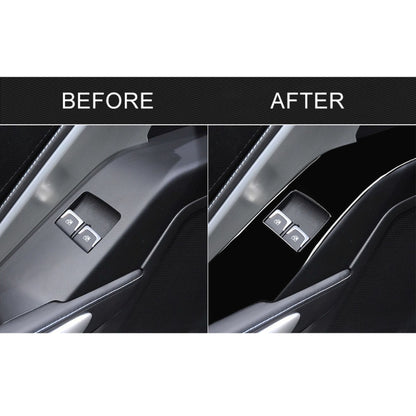 For Chevrolet Corvette C7 2014-2019 Car Button Panel Decorative Sticker, Left Drive - Car Interior Mouldings by PMC Jewellery | Online Shopping South Africa | PMC Jewellery | Buy Now Pay Later Mobicred