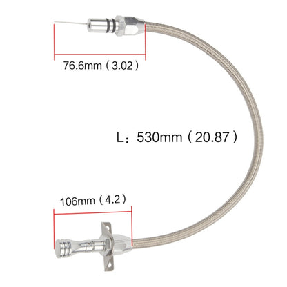 Car Flexible Stainless Transmission Gearbox Oil Dipstick 530mm Oil Measuring Rod for Chevrolet(Red) - Inspection Tools by PMC Jewellery | Online Shopping South Africa | PMC Jewellery | Buy Now Pay Later Mobicred