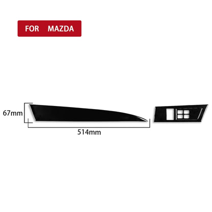 For Mazda 3 Axela 2010-2013 3 in 1 Car Both sides of Instrument Set Decorative Sticker, Right Drive - Car Interior Mouldings by PMC Jewellery | Online Shopping South Africa | PMC Jewellery | Buy Now Pay Later Mobicred