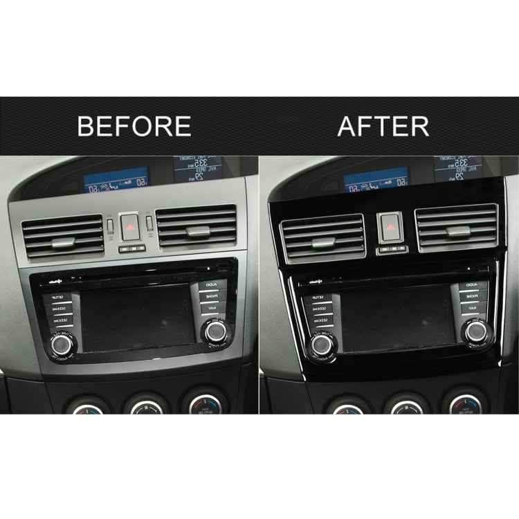 For Mazda 3 Axela 2010-2013 5 in 1 Car Central Control Navigation Set B Decorative Sticker, Right Drive - Car Interior Mouldings by PMC Jewellery | Online Shopping South Africa | PMC Jewellery | Buy Now Pay Later Mobicred