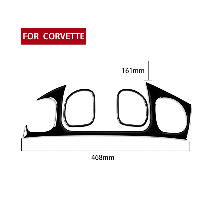 For Chevrolet Corvette C5 1998-2004 Car Copilot Air Outlet Set Decorative Sticker, Left Drive - Car Interior Mouldings by PMC Jewellery | Online Shopping South Africa | PMC Jewellery | Buy Now Pay Later Mobicred