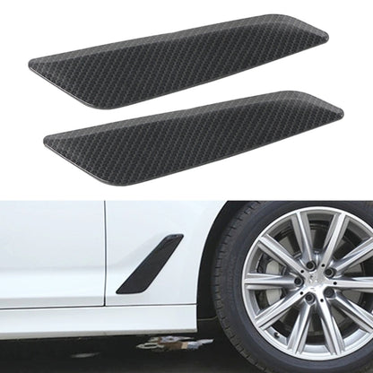 Car ABS Fender Decorative Sticker for BMW 5 Series 525Li 530Li, Carbon Fiber Texture - Car Interior Mouldings by PMC Jewellery | Online Shopping South Africa | PMC Jewellery | Buy Now Pay Later Mobicred