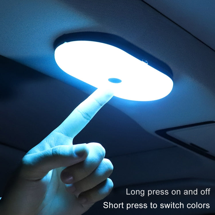 DC 5V / 2.2W Car Oval Reading Lamp Dome Light - Dome Lights by PMC TechLife | Online Shopping South Africa | PMC TechLife | Buy Now Pay Later Mobicred