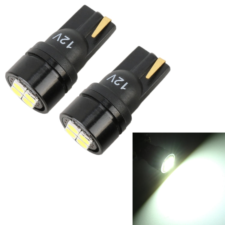 2 PCS T10 DC12V / 1.8W / 6000K / 140LM 4LEDs SMD-3030 Car Clearance Light - Clearance Lights by PMC Jewellery | Online Shopping South Africa | PMC Jewellery | Buy Now Pay Later Mobicred