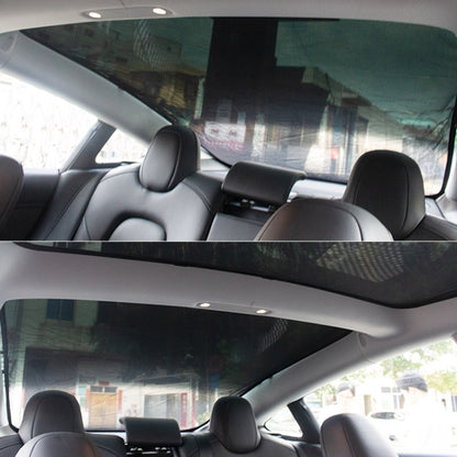 Car Rear Glass Roof Sunshade Car Skylight Blind Shading Net for Tesla Model 3 - Window Foils & Solar Protection by PMC Jewellery | Online Shopping South Africa | PMC Jewellery | Buy Now Pay Later Mobicred