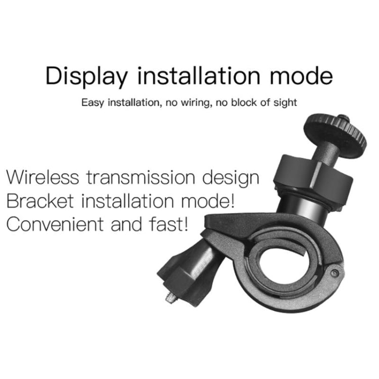 Universal Motorcycle Wireless High Precision Solar Energy TPMS Tire Pressure Alarm System External Tire Monitor - Electrical System by PMC TechLife | Online Shopping South Africa | PMC TechLife | Buy Now Pay Later Mobicred