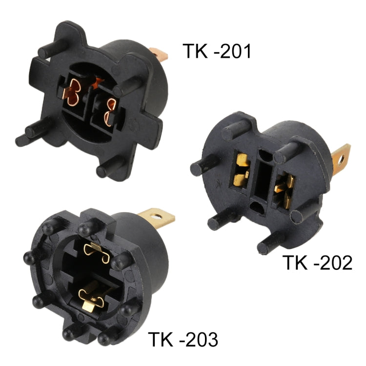 TK-201 1 Pair H7 Tail Lamp Holder for Mazda - Car Light Accessories by PMC TechLife | Online Shopping South Africa | PMC TechLife | Buy Now Pay Later Mobicred