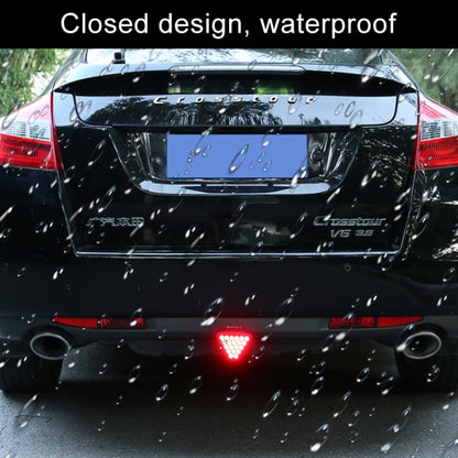 DC12V 1W Car Triangle Highlight Brake Lights Reversing Light with 20LEDs SMD-3528 (Transparent) - Brake Lights by PMC Jewellery | Online Shopping South Africa | PMC Jewellery | Buy Now Pay Later Mobicred