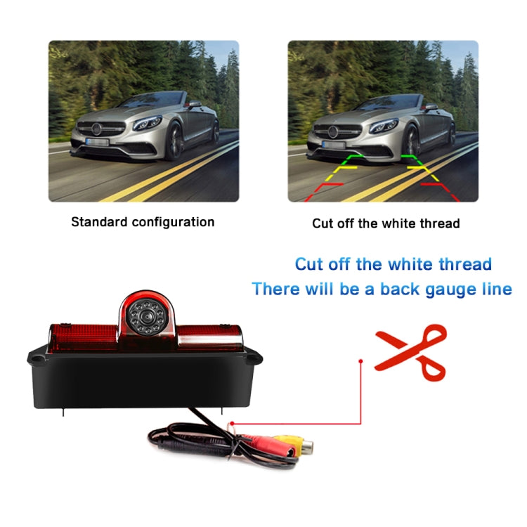 PZ467 Car Waterproof 170 Degree Brake Light View Camera for Chevrolet - Rear View Cameras by PMC Jewellery | Online Shopping South Africa | PMC Jewellery | Buy Now Pay Later Mobicred