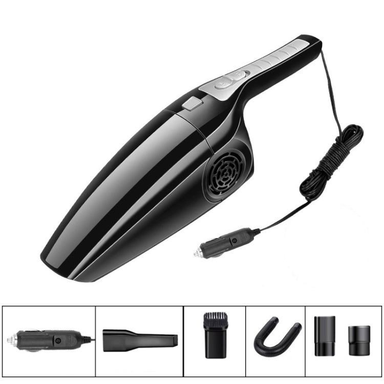 Eighth Generation Car Vacuum Cleaner 120W Wet and Dry Dual-use Strong Suction(Black) - Vacuum Cleaner by PMC Jewellery | Online Shopping South Africa | PMC Jewellery | Buy Now Pay Later Mobicred