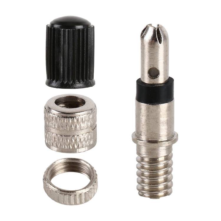 10 Sets (4 in 1) Bicycle German Valve Core - Tire Valve Caps by PMc TechLife | Online Shopping South Africa | PMc TechLife | Buy Now Pay Later Mobicred