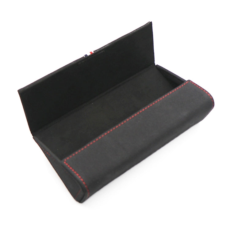 530 Car Glasses Storage Bag Glasses Box (Grey) - Sunglasses & Glasses Clips by PMC Jewellery | Online Shopping South Africa | PMC Jewellery | Buy Now Pay Later Mobicred