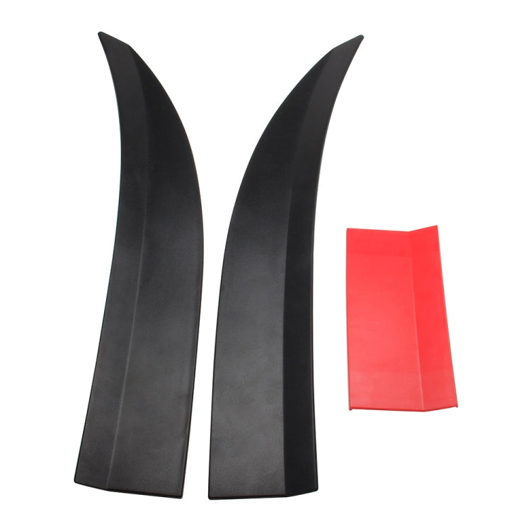 Car Modified ABS Three-stage Rear Wing Side Spoiler Lip - Decorative Strip by PMC Jewellery | Online Shopping South Africa | PMC Jewellery | Buy Now Pay Later Mobicred