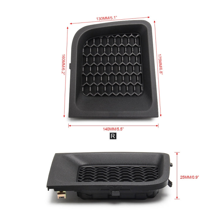 Car Right Front Bumper Lower Grille Bezel Cover for Jeep Renegade - Trunk & Bumper Accessories by PMC TechLife | Online Shopping South Africa | PMC TechLife | Buy Now Pay Later Mobicred