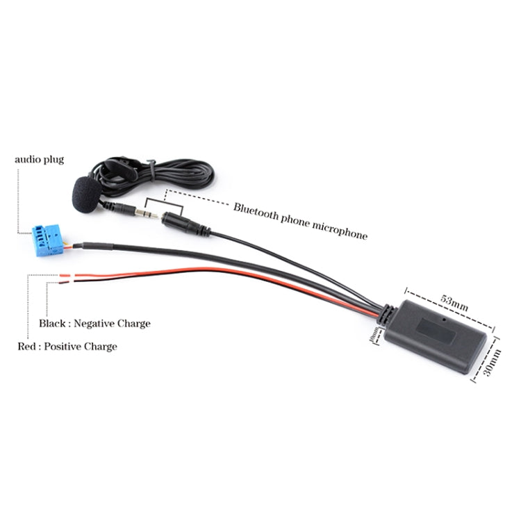 Car AUX Bluetooth Audio Cable + MIC for BMW X3 - DIY Cables by PMC Jewellery | Online Shopping South Africa | PMC Jewellery | Buy Now Pay Later Mobicred