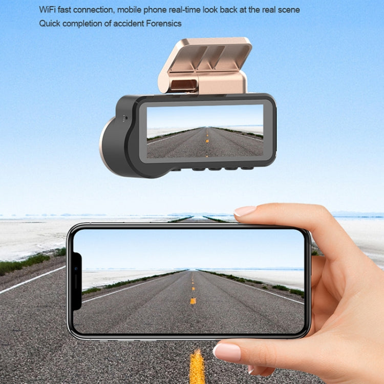 F22 3.16 inch 1080P HD Night Vision WiFi Connected Driving Recorder - Car DVRs by PMC TechLife | Online Shopping South Africa | PMC TechLife | Buy Now Pay Later Mobicred