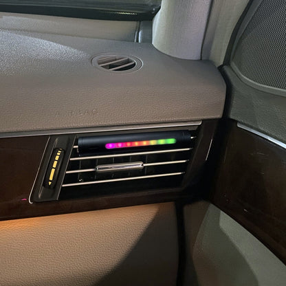 Car RGB Sound Control Pickup 3D Colorful Music USB LED Atmosphere Light (Silver) - Atmosphere lights by PMC Jewellery | Online Shopping South Africa | PMC Jewellery | Buy Now Pay Later Mobicred