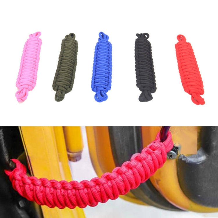 Car Door Limit Braided Rope Strap for Jeep Wrangler (Blue) - Other Tools by PMC Jewellery | Online Shopping South Africa | PMC Jewellery | Buy Now Pay Later Mobicred