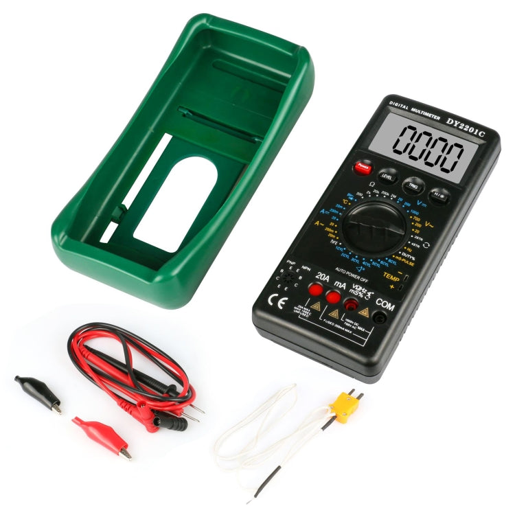 DUOYI DY2201C Car High-precision Digital Multi-function Maintenance Automatic Universal Meter - free shipping - PMC TechLife - Order now!
