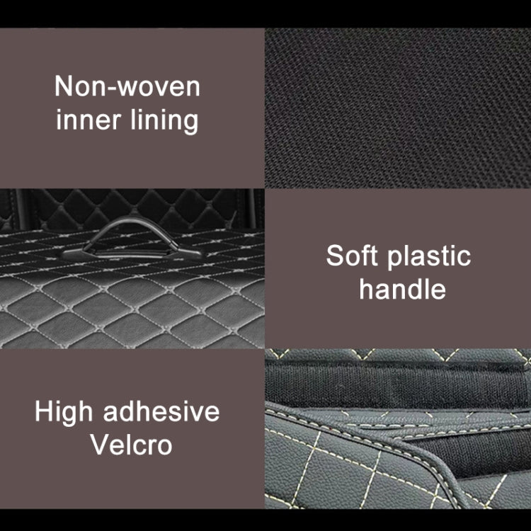 Car Trunk Foldable Storage Box, Rhombic Grid Middle Size: 40 x 32 x 30cm (Coffee) - free shipping - PMC Jewellery - Order now!