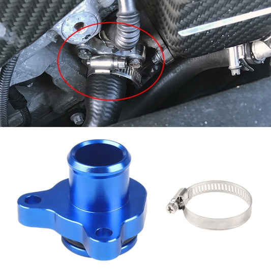 Car Water Hose Joint Pipe Adaptor with Clamps 11537541992 for BMW 335i (Blue) - Engine Fittings by PMC Jewellery | Online Shopping South Africa | PMC Jewellery | Buy Now Pay Later Mobicred