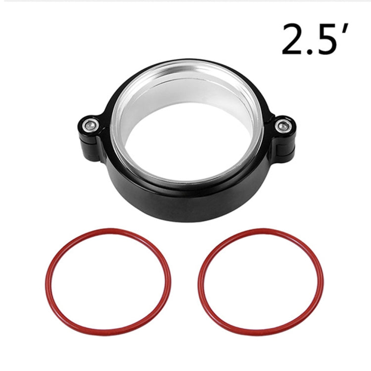 2.5 inch Car Exhaust V-band Clamp with Flange - Booster Cable & Clip by PMC TechLife | Online Shopping South Africa | PMC TechLife | Buy Now Pay Later Mobicred