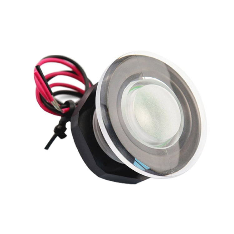 RV / Yacht Walkway Light LED Round Light DC12V (Red Light) - Dome Lights by PMC Jewellery | Online Shopping South Africa | PMC Jewellery | Buy Now Pay Later Mobicred