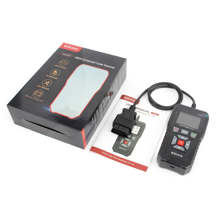 KINGBOLEN YA301 OBD2 Car Fault Diagnosis Tool Fault Analyzer - Electronic Test by PMC Jewellery | Online Shopping South Africa | PMC Jewellery | Buy Now Pay Later Mobicred