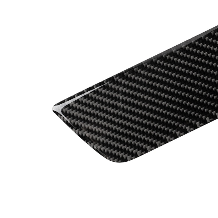 2 PCS Carbon Fiber Car Back Door Threshold Decorative Sticker for Tesla Model 3 - Decorative Sticker by PMC Jewellery | Online Shopping South Africa | PMC Jewellery | Buy Now Pay Later Mobicred