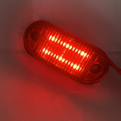 10 PCS MK-019 Car / Truck 6LEDs Side Marker Indicator Lights Bulb Lamp (Red Light) - Clearance Lights by PMC Jewellery | Online Shopping South Africa | PMC Jewellery