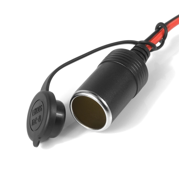 12V Car Charger Cigarette Lighter Extension Cord Female Socket with Quick Disconnect Wire Harness - Cigar Socket by PMC Jewellery | Online Shopping South Africa | PMC Jewellery | Buy Now Pay Later Mobicred