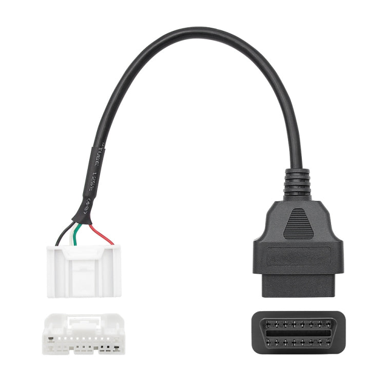Car OBD2 20 Pin Detection Adapter Diagnostic Cable for Tesla Model X / S - Cables & Connectors by PMC TechLife | Online Shopping South Africa | PMC TechLife | Buy Now Pay Later Mobicred