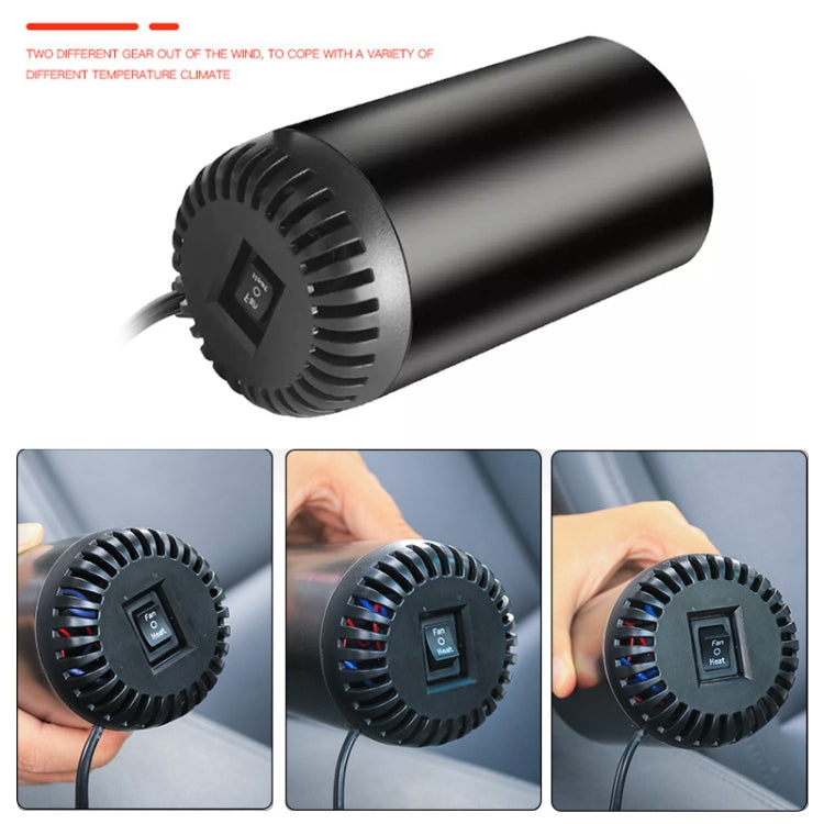 Car High-Power Cylinder Heater 12V Defogging Defroster with Holder - Heating & Fans by PMC Jewellery | Online Shopping South Africa | PMC Jewellery | Buy Now Pay Later Mobicred