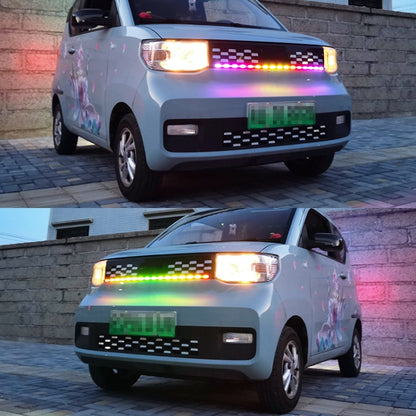 Z12-120CM 120cm DC12V-24V Car Front Grille LED RGB Daytime Running Lights Strip Colorful Lamp - Running Lights by PMC Jewellery | Online Shopping South Africa | PMC Jewellery | Buy Now Pay Later Mobicred