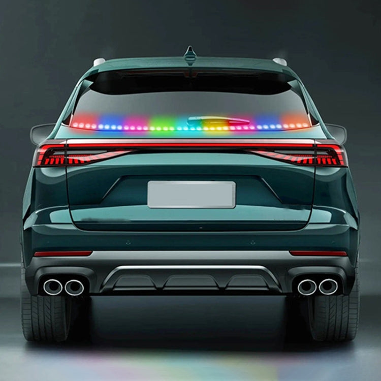 S12-120CM 120cm DC12V-24V Car Rear LED RGB Daytime Running Lights Strip Colorful Lamp - Running Lights by PMC Jewellery | Online Shopping South Africa | PMC Jewellery | Buy Now Pay Later Mobicred