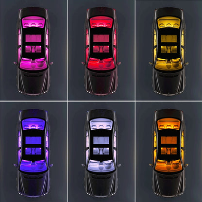 Y15 USB Car Colorful RGB Foot LED Atmosphere Light - Atmosphere lights by PMC Jewellery | Online Shopping South Africa | PMC Jewellery | Buy Now Pay Later Mobicred